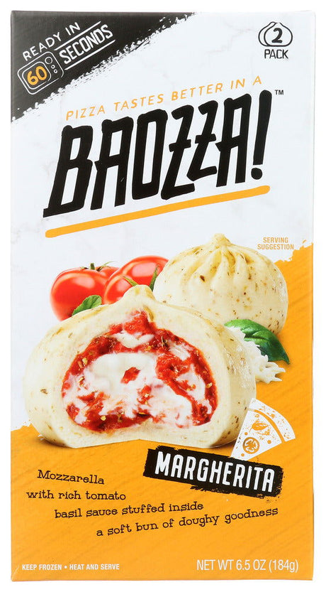 BAOZZA: Margherita Pizza, 6.5 oz - #tag1# - #tag2#