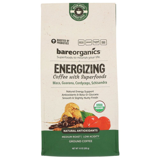 BAREORGANICS: Coffee Ground Superfoods, 10 OZ - #tag1# - #tag2#