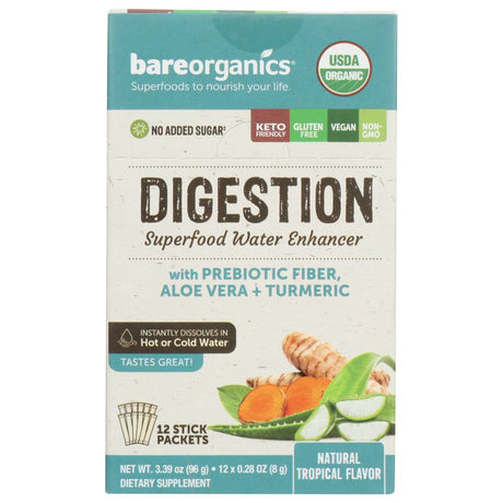 BAREORGANICS: Digestive Blend 12Pc, 3.38 oz - #tag1# - #tag2#