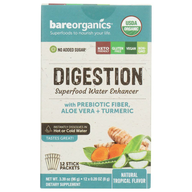 BAREORGANICS: Digestive Blend 12Pc, 3.38 oz - #tag1# - #tag2#