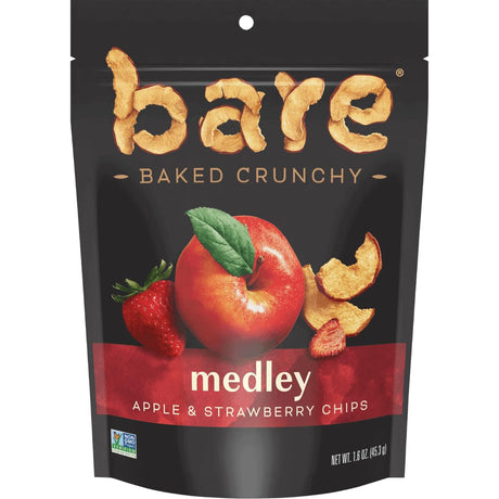 BARE FRUIT: Medley Apple & Strawberry Chips, 1.6 oz - #tag1# - #tag2#