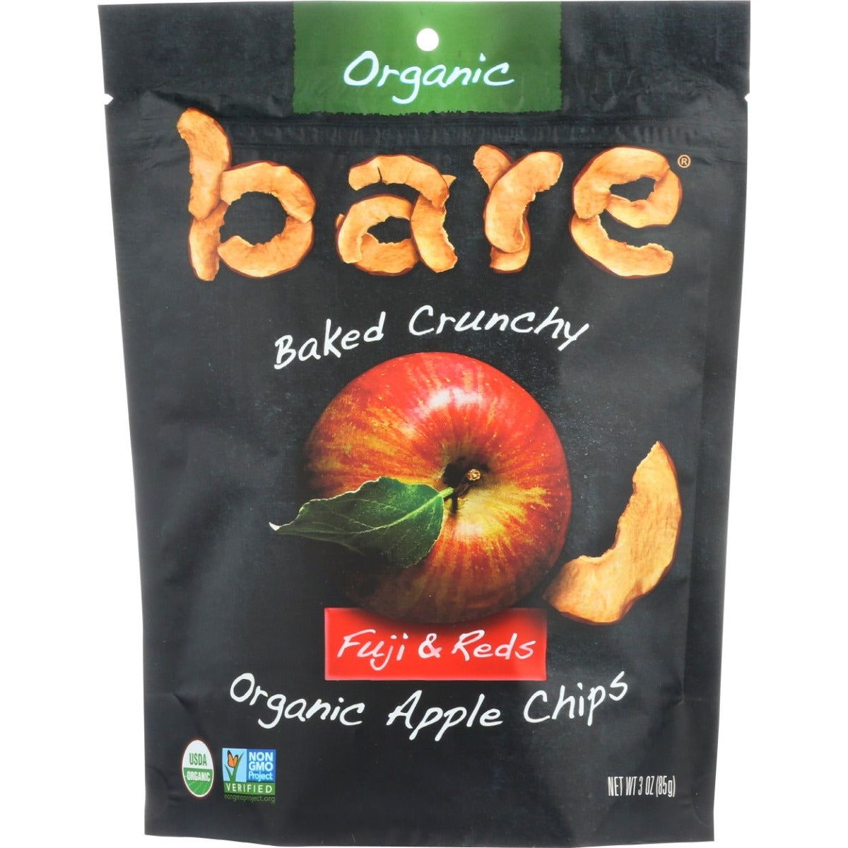 BARE FRUIT: Organic Crispy Reds Apple Chips, 3 oz - Sunshine Co Op. - #tag1# - #tag2# - #tag3# - #tag4#