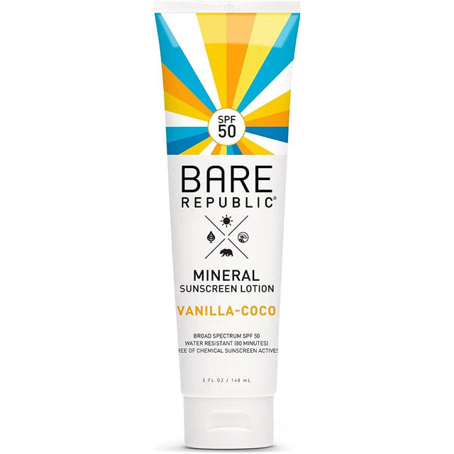 BARE REPUBLIC: Mineral SPF 50 Body Sunscreen Lotion, 5 oz - #tag1# - #tag2#