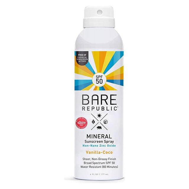 BARE REPUBLIC: Sunscreen Van Coco Spf50, 6 OZ - #tag1# - #tag2#