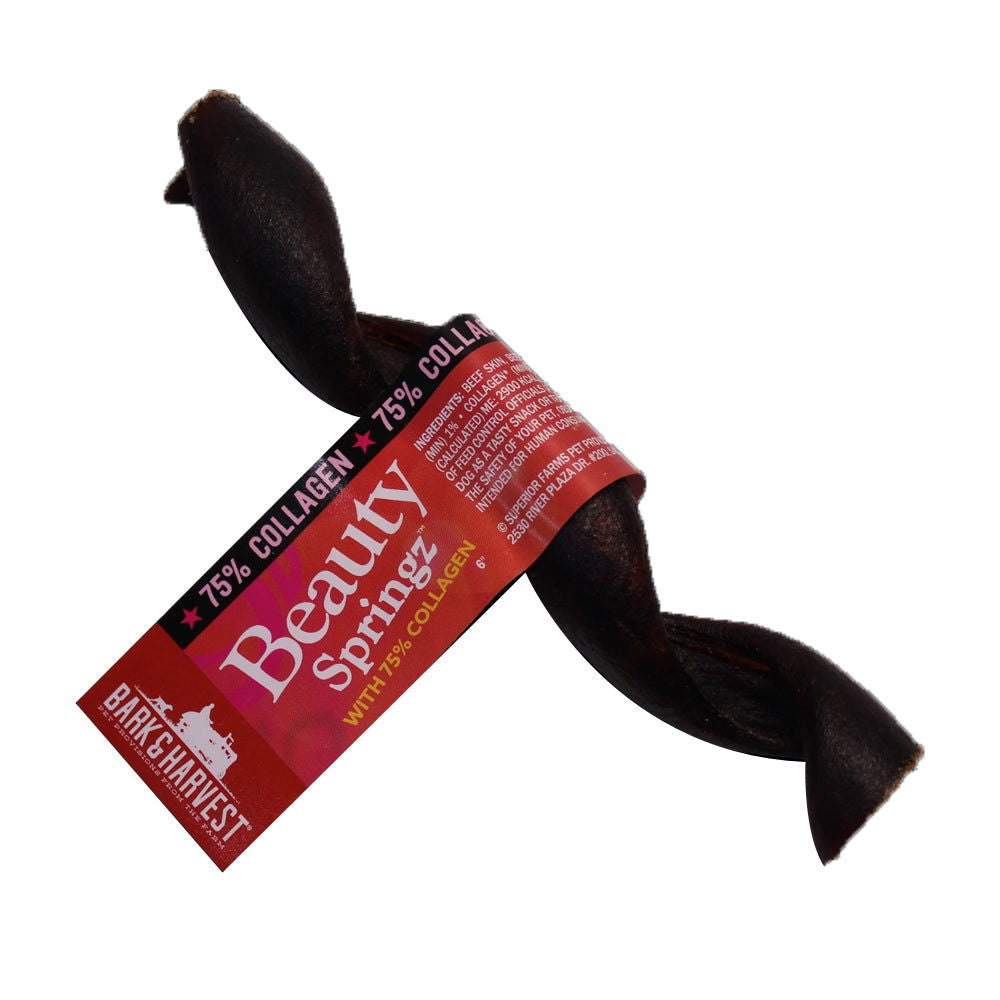 BARK AND HARVEST: BeautySpringz With Collagen 6 Inches, 1 pc - #tag1# - #tag2#