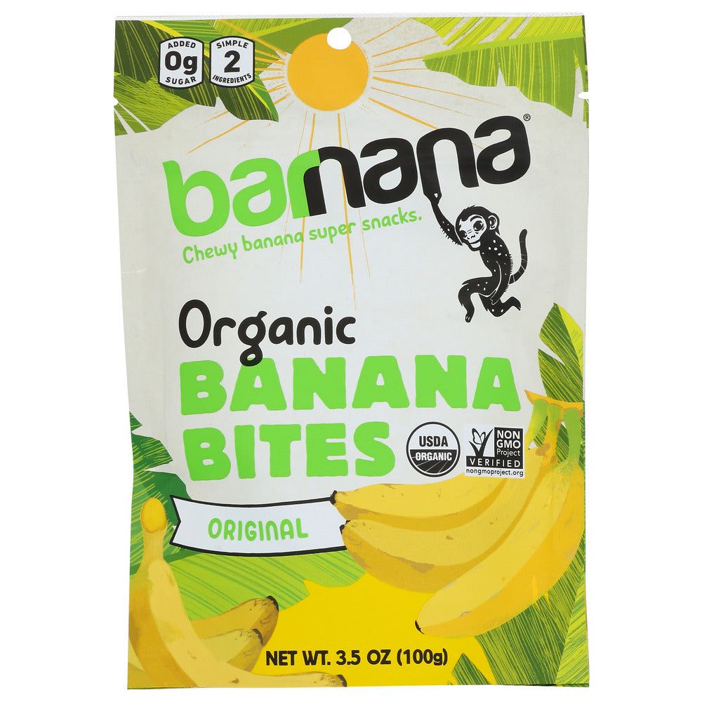 BARNANA: Organic Chewy Banana Bites, 3.5 oz - #tag1# - #tag2#