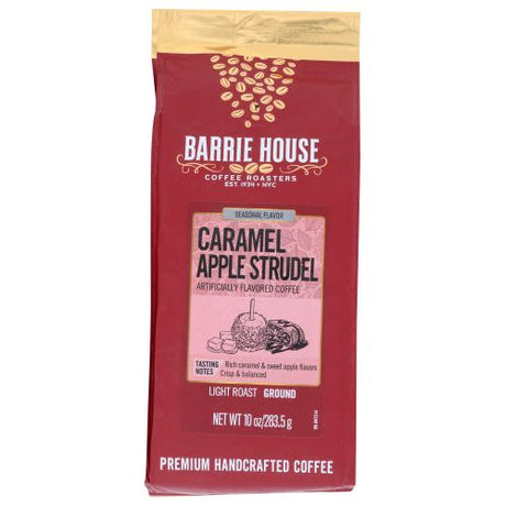 BARRIE HOUSE: Caramel Apple Strudel Light Roast Ground Coffee, 10 oz - #tag1# - #tag2#