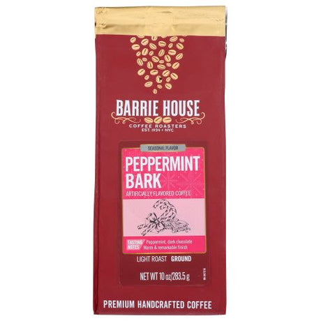 BARRIE HOUSE: Peppermint Bark Light Roast Ground Coffee 10 oz - #tag1# - #tag2#