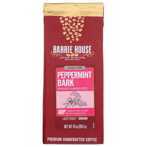 BARRIE HOUSE: Peppermint Bark Light Roast Ground Coffee 10 oz - #tag1# - #tag2#