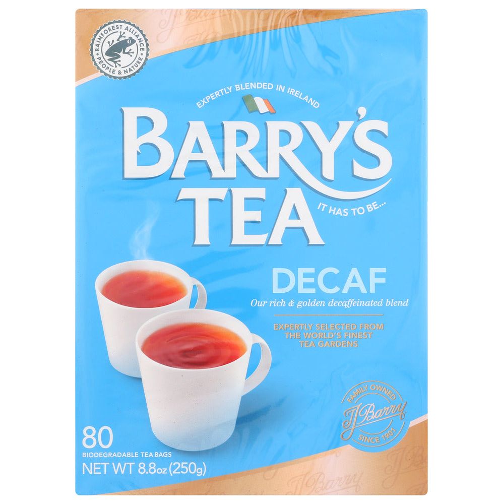 BARRYS: Decaf Blend 80 Teabag, 8.8 oz - #tag1# - #tag2#