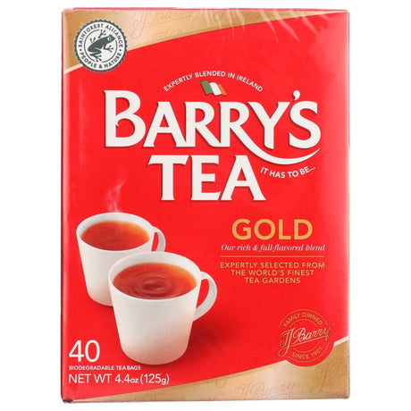 BARRYS: Gold Blend 40 Teabags, 4.4 oz - Sunshine Co Op. - #tag1# - #tag2# - #tag3# - #tag4#