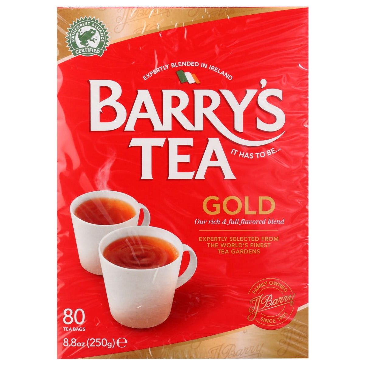 BARRYS: Gold Blend 80 Teabags, 8.8 oz - Sunshine Co Op. - #tag1# - #tag2# - #tag3# - #tag4#