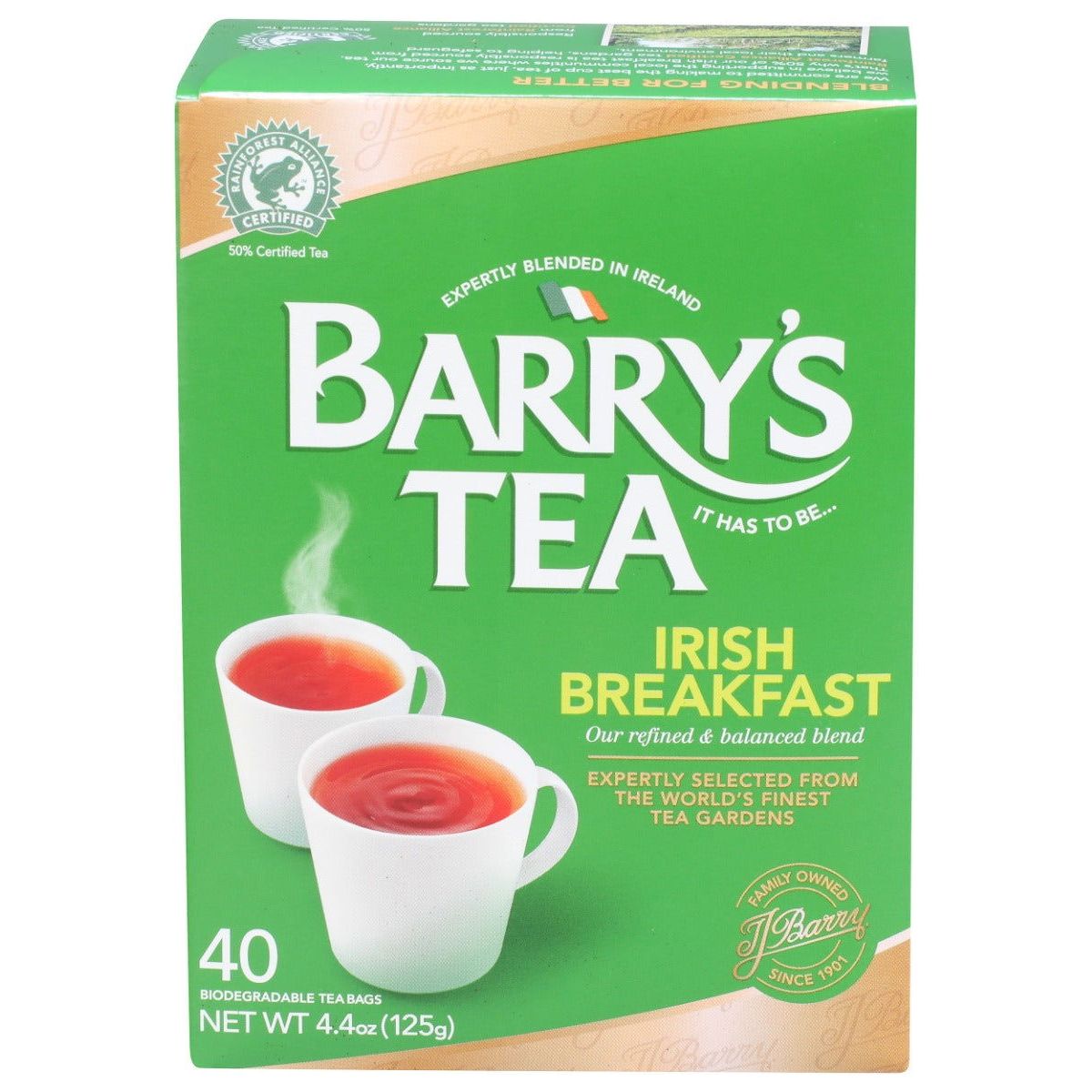 BARRYS: Irish Breakfast Tea, 40 bg - Sunshine Co Op. - #tag1# - #tag2# - #tag3# - #tag4#