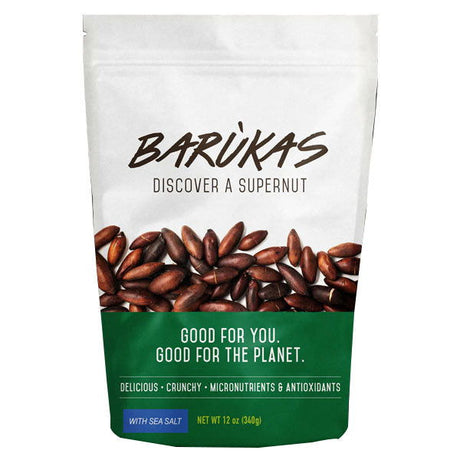 BARUKAS: Nuts With Sea Salt, 12 oz - #tag1# - #tag2#