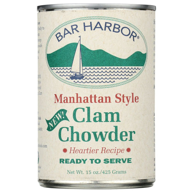 BAR HARBOR: Clam Chowder Manhattan Style, 15 Oz - #tag1# - #tag2#