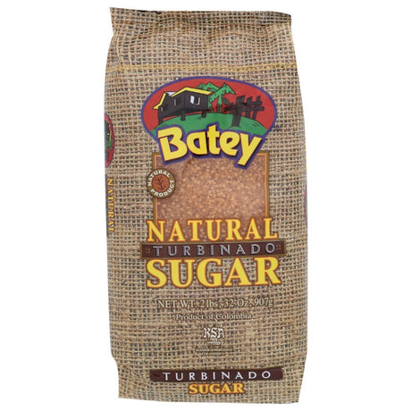 BATEY: Natural Turbinado Sugar, 2 lb - Sunshine Co Op. - #tag1# - #tag2# - #tag3# - #tag4#