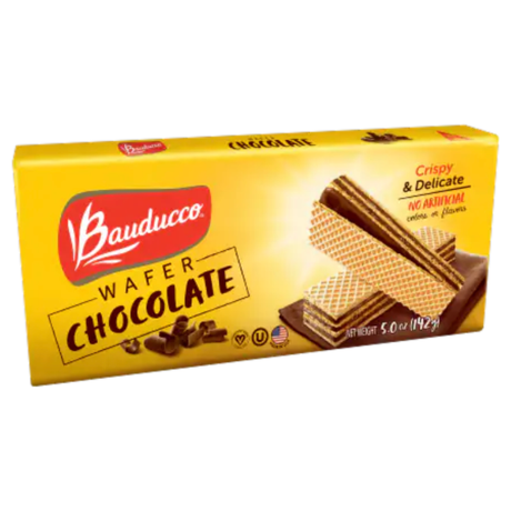 BAUDUCCO: Cookie Wafer Chocolate, 5 OZ - #tag1# - #tag2#