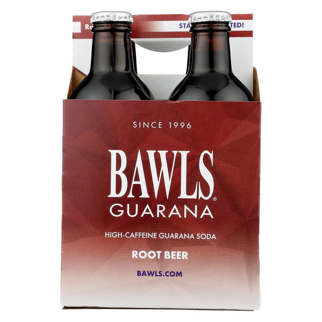 BAWLS GUARANA: Root Beer 4 Pack, 40 oz - #tag1# - #tag2#