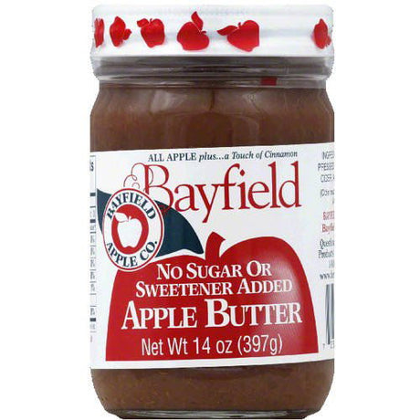 BAYFIELD: Fruit Bttr Apple Sf, 14 oz - #tag1# - #tag2#