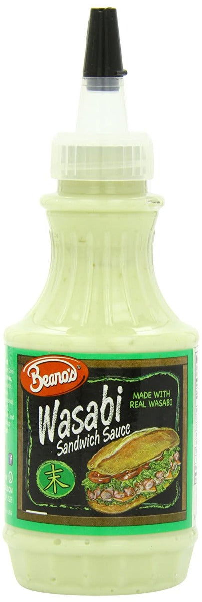 BEANOS: Sauce Sandwich Wasabi, 8 oz - #tag1# - #tag2#
