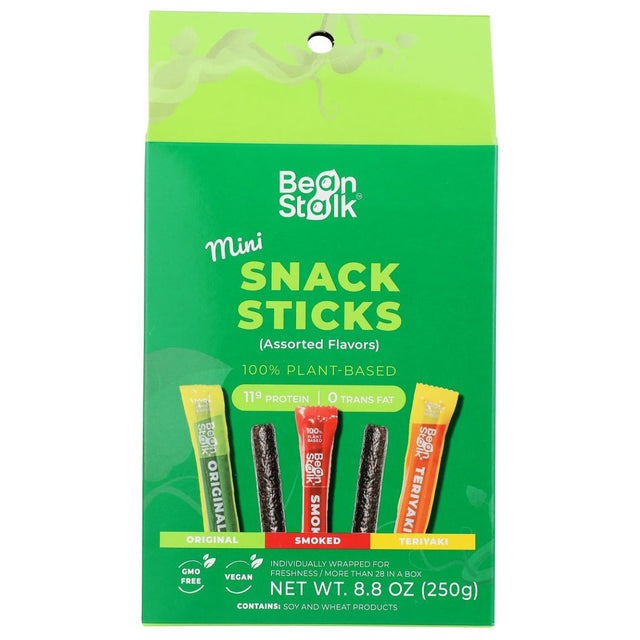 BEANSTALK BRANDS: Jerky Mini Snack Sticks, 8.8 oz - #tag1# - #tag2#