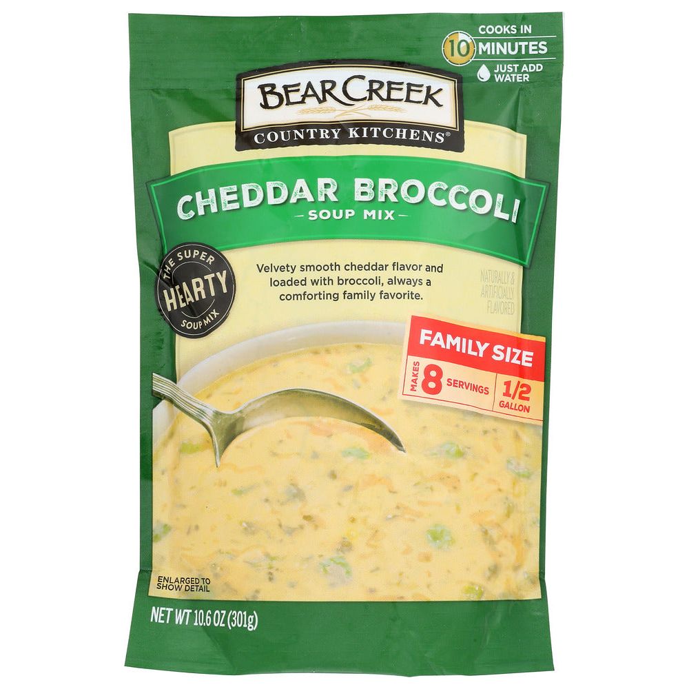 BEAR CREEK: Cheddar Broccoli Soup Mix, 10.6 oz - #tag1# - #tag2#