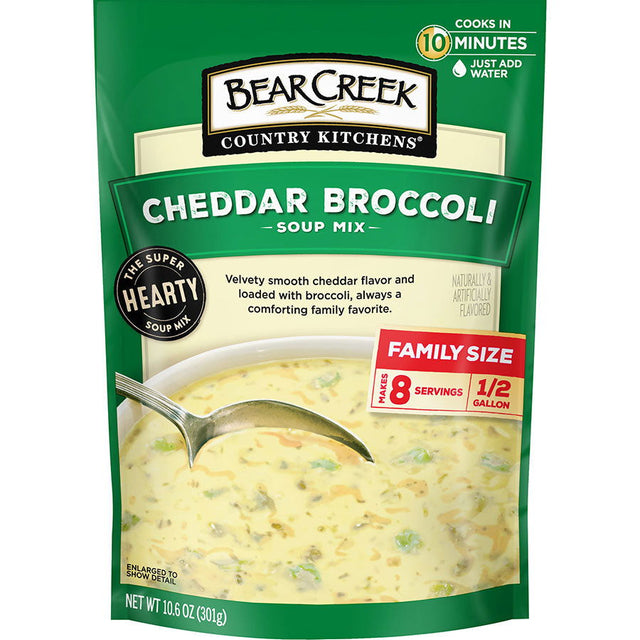 BEAR CREEK: Cheddar Broccoli Soup Mix, 11.2 oz - #tag1# - #tag2#