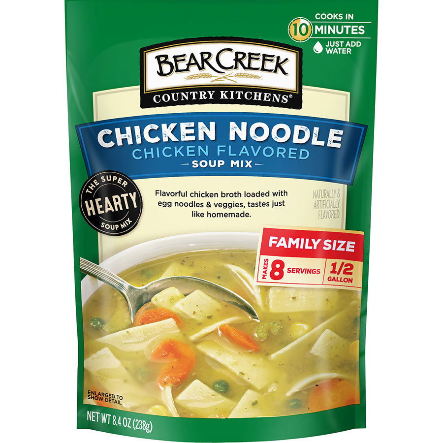 BEAR CREEK: Chicken Noodle Soup Mix, 9.3 oz - #tag1# - #tag2#