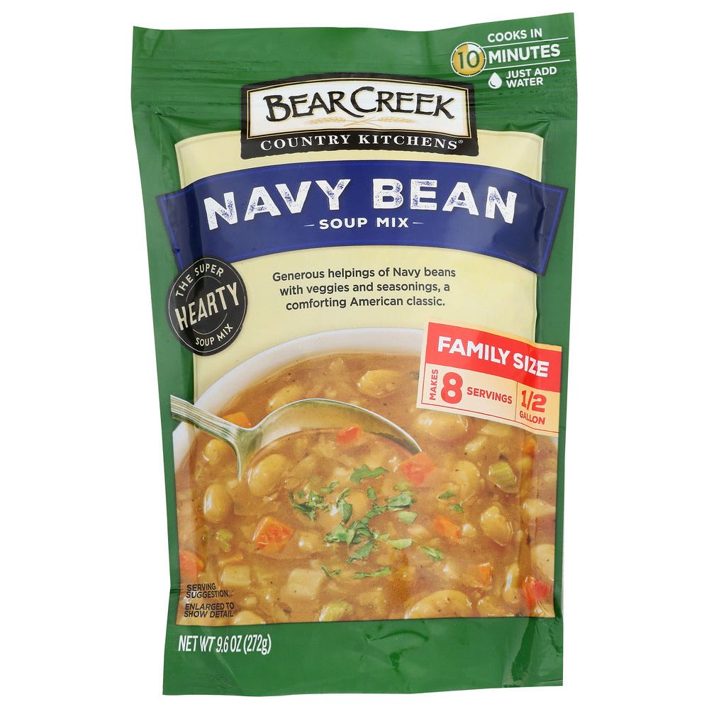 BEAR CREEK: Navy Bean Soup Mix, 9.6 oz - #tag1# - #tag2#