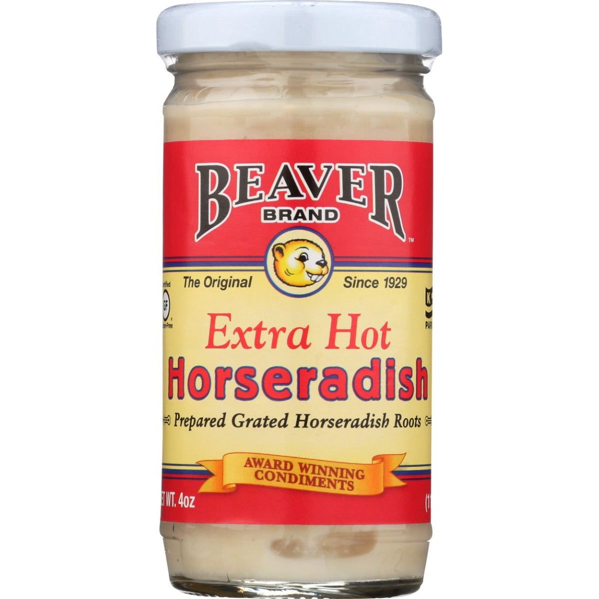 BEAVER BRAND: Extra Hot Horseradish, 4 oz - Sunshine Co Op. - #tag1# - #tag2# - #tag3# - #tag4#