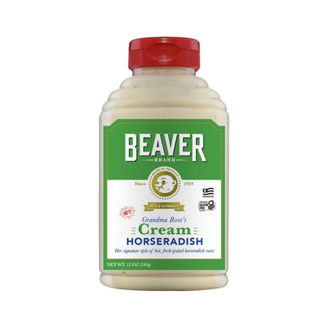 BEAVER: Cream Style Horseradish, 12 oz - Sunshine Co Op. - #tag1# - #tag2# - #tag3# - #tag4#