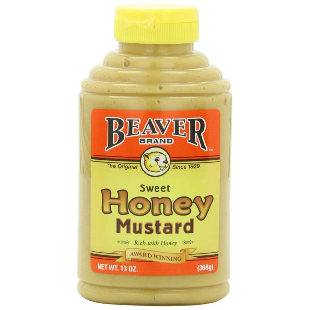 BEAVER: Honey Mustard Squeeze Bottle, 13 oz - Sunshine Co Op. - #tag1# - #tag2# - #tag3# - #tag4#
