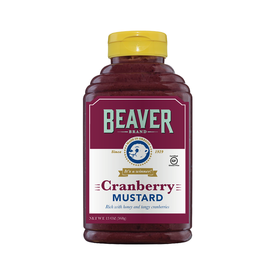 BEAVER: Mustard Sqz Cranbry, 13 oz - #tag1# - #tag2#