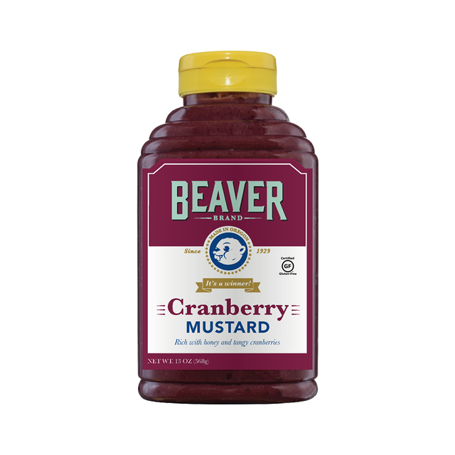 BEAVER: Mustard Sqz Cranbry, 13 oz - #tag1# - #tag2#