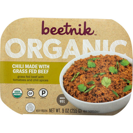 BEETNIK: Chili Made With Organic Grass Fed Beef, 9 oz - #tag1# - #tag2#