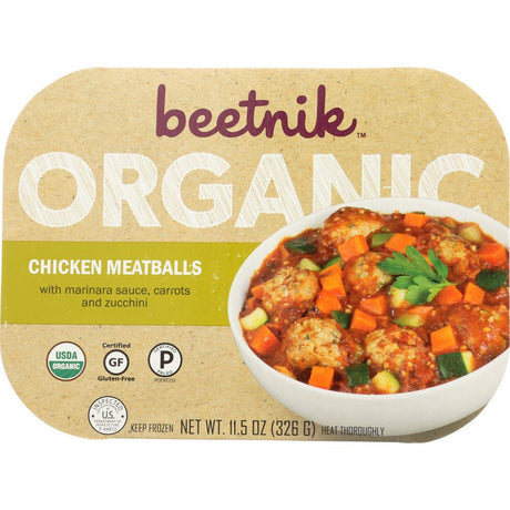 BEETNIK: Organic Chicken Meatballs, 11.5 oz - #tag1# - #tag2#