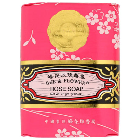 BEE & FLOWER: Rose Bar Soap, 2.65 oz - #tag1# - #tag2#