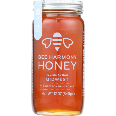 BEE HARMONY: Honey Regional Midwest, 12 oz - #tag1# - #tag2#