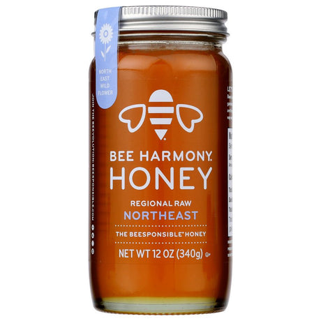 BEE HARMONY: Regional Raw Northeast Honey, 12 oz - #tag1# - #tag2#