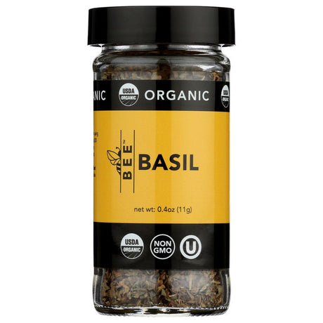BEE SPICES: Basil Org, 0.4 oz - #tag1# - #tag2#