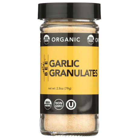 BEE SPICES: Garlic Granulates Org, 2.8 oz - #tag1# - #tag2#