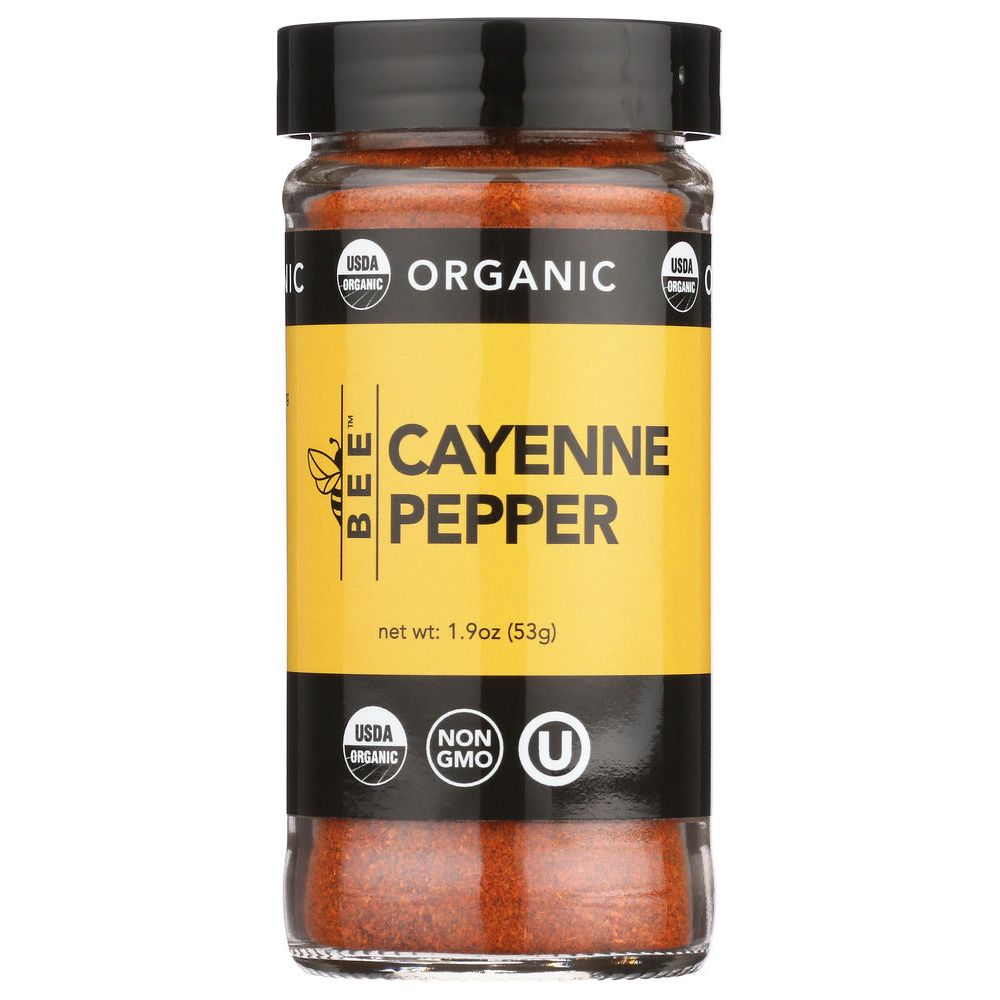 BEE SPICES: Pepper Cayenne Org, 1.9 oz. - #tag1# - #tag2#