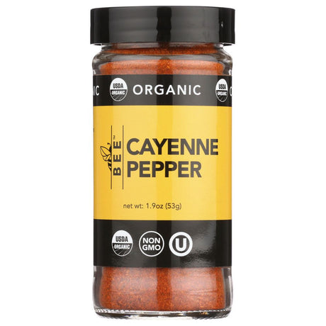 BEE SPICES: Pepper Cayenne Org, 1.9 oz. - #tag1# - #tag2#
