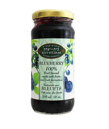 BEIT YITZHAK: 100 Percent Fruit Spreads Blueberry, 10 oz - #tag1# - #tag2#