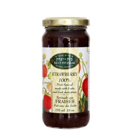 BEIT YITZHAK: 100 Percent Fruit Spreads Strawberry, 10 oz - #tag1# - #tag2#
