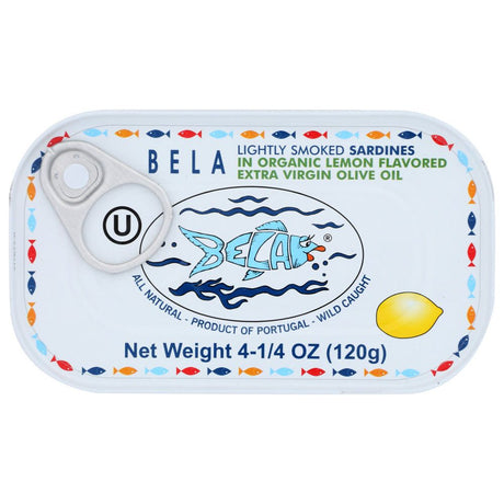 BELA: Sardines In Lemon Sauce, 4.25 oz - #tag1# - #tag2#