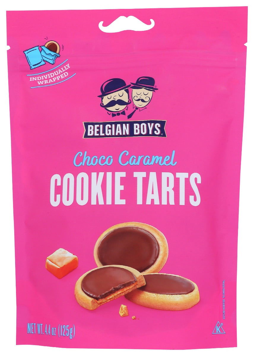 BELGIAN BOYS: Cookie Tart Choc Caramel, 4.4 oz - #tag1# - #tag2#
