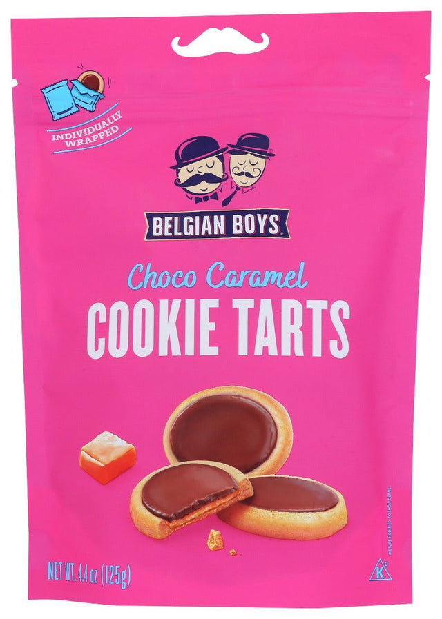 BELGIAN BOYS: Cookie Tart Choc Caramel, 4.4 oz - #tag1# - #tag2#