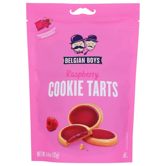 BELGIAN BOYS: Cookie Tart Raspberry, 4.4 oz - #tag1# - #tag2#