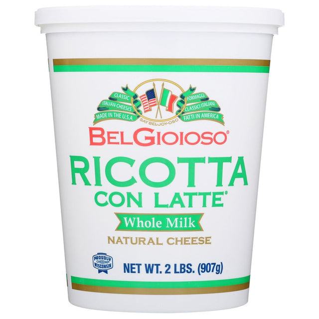 BELGIOIOSO: Chs Ricotta Whl Mlk, 2 lb - #tag1# - #tag2#